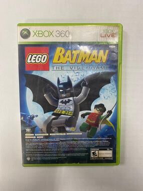 LEGO Batman Pure Xbox 360 Two Game Bundle Microsoft Pre Owned